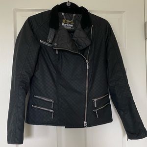 Barbour International Moto Jacket SZ 6